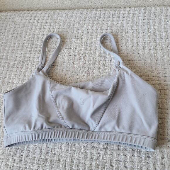 Buffbunny Gray Sports Bra Women's Size L - Picture 2 of 7